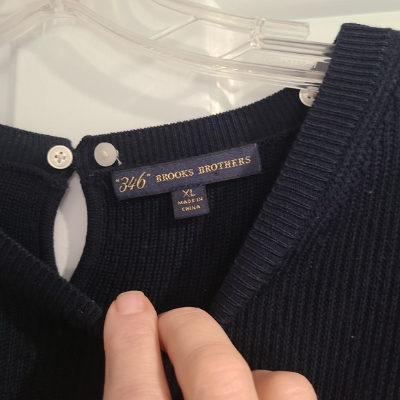 BROOKS BROTHERS merano wool sweater. XL - Picture 4 of 6